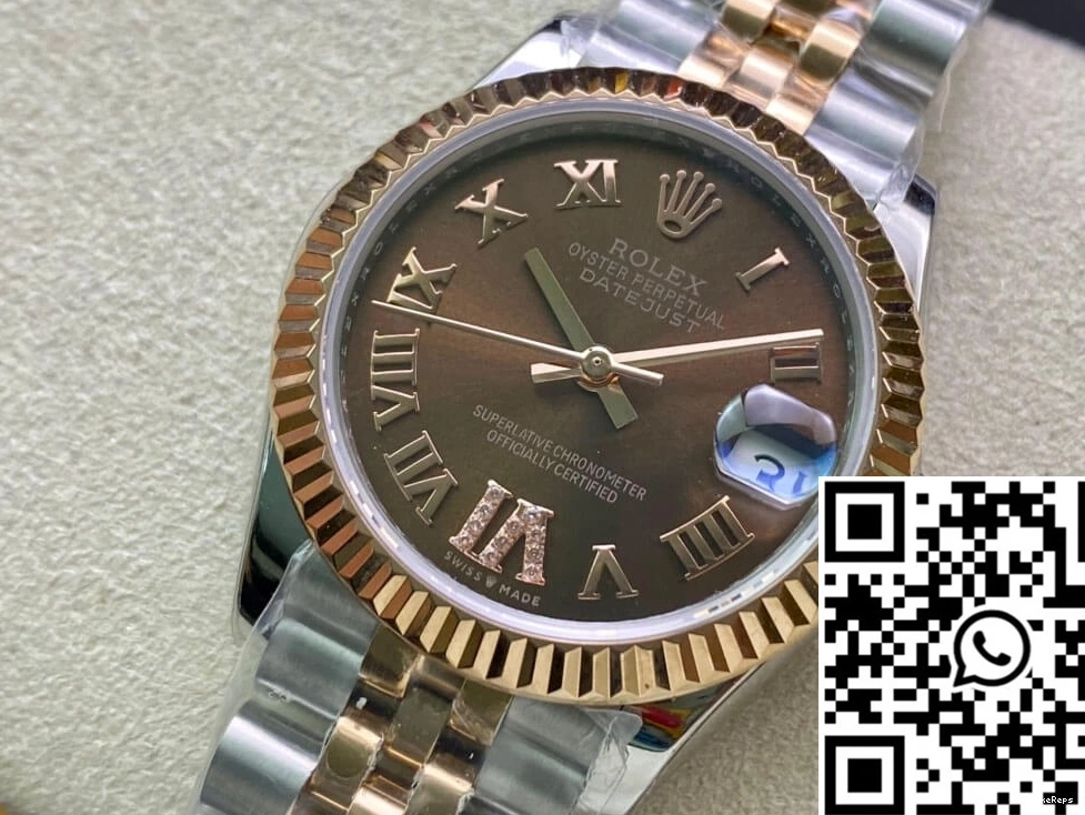 M278271-0004 Rose Gold 31MM Factory Datejust EW Rolex 0310